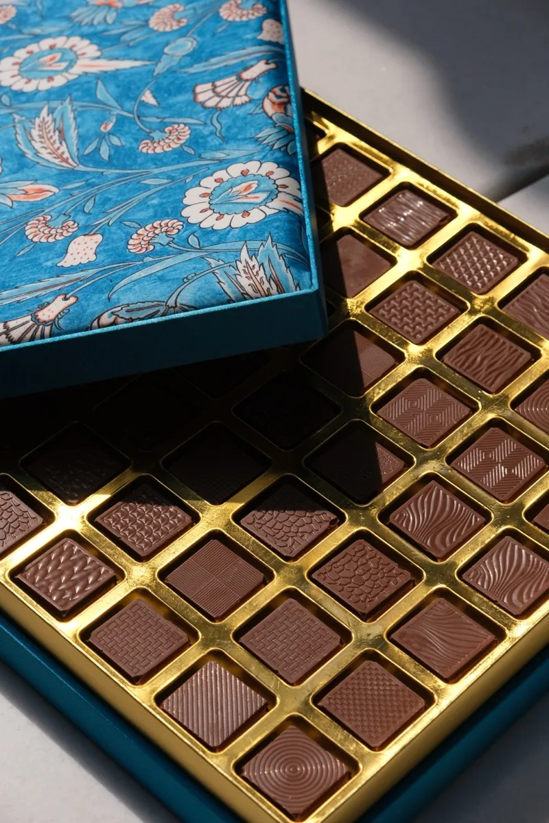 ChefMade özel tasarım kurumsal çikolata kutusu - İznik desenli